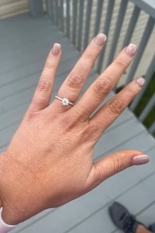Engagement ring TikTok