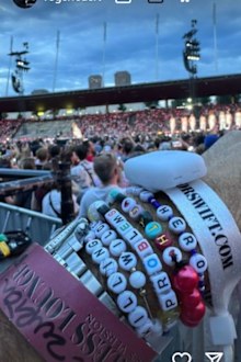 Roger Federer took to social media to proudly showcase his range of friendship bracelets 