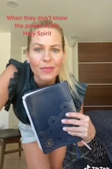 Candace Cameron Bure came under fire for this since-deleted TikTok video.