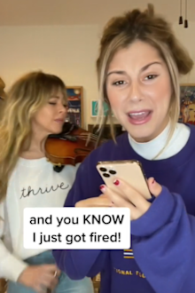 Boyfriend apology mocked TikTok