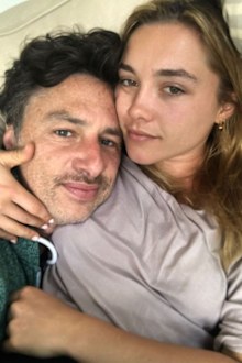 Zach Braff, girlfriend Florence Pugh, birthday message, greeting, Instagram