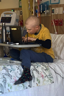 Robot transforms young cancer patient's life