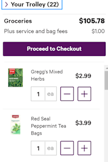 grocery shopping price comparison