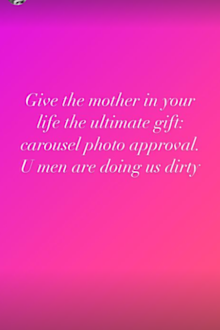 Chrissy Teigen's hilarious Mother's Day request
