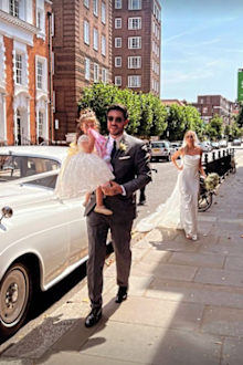Petra Ecclestone and Sam Palmer's 2022 wedding.