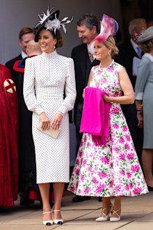 Kate and Sophie Order of the Garter dresses