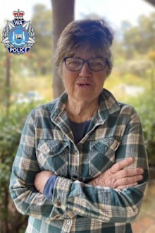 Missing woman Christine Irvine.
