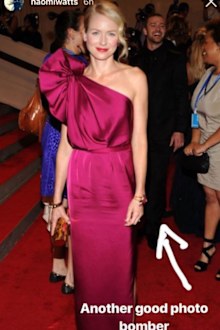Naomi Watts attends Met Gala