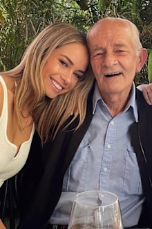 Tully Smyth with her father Phil