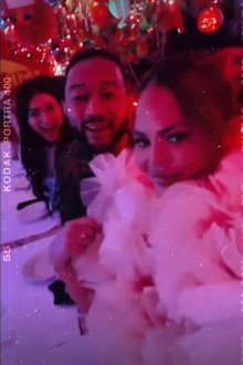 Chrissy Teigen John Legend party 