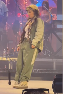 Lola young collapses on stage  All Things Go festival New York September 27