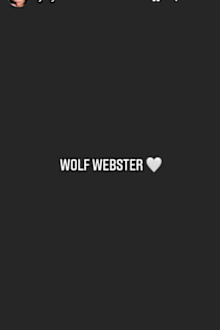 Kylie Jenner reveals name of son on Instagram Stories. 'Wolf Webster'.