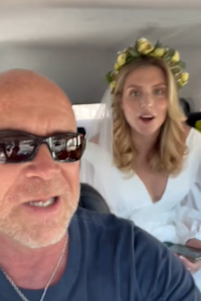 bride late for wedding TikTok