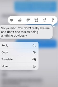 TikTok messages disturbing message