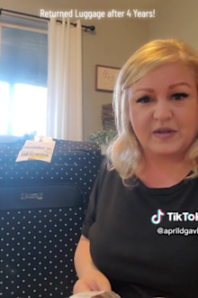 Lost luggage returned after four years