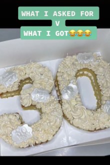 Megan cake fail