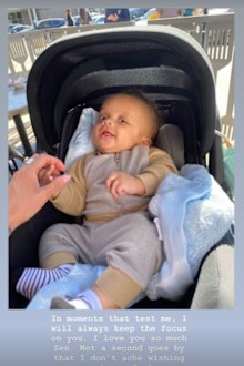 Nick Cannon's baby son Zen.