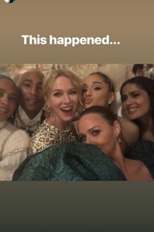 Naomi Watts attends Met Gala