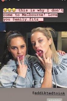 Jessika Power lip tattoo