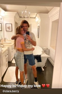 Riverdale, K.J. Apa, girlfriend, Clara Berry, birthday, message, Instagram, photo