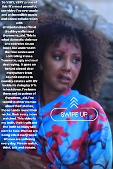 Mel B stars in domestic violence short film.