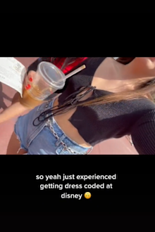 Disney TikTok outfit coded
