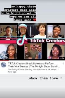 Jimmy Fallon responds to TikTok dance segment backlash.