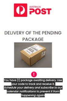 Australia post warns against email and text scam 2022 