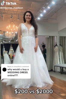 in store wedding gowns