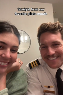 Pilot goes TikTok viral with explanation for why turbulence is not dangerous.