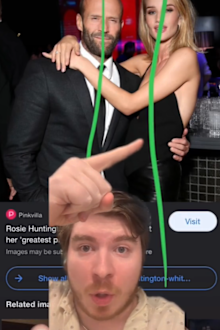 TikToker goes viral with 'green line test' on celebrity couples - reveals who is 'most powerful' in the relationship.