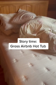 Woman shares video of faulty Airbnb