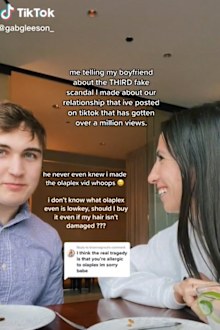Girl boyfriend fake breakup videos