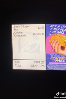 Woman's $5000 drive-thru order stuns TikTok