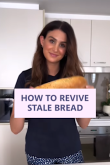 Aussie woman's genius trick for reviving stale bread