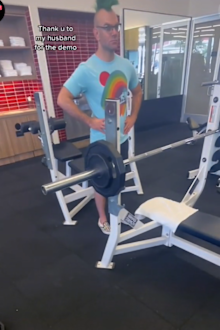 TikToker demonstrates nifty hack to catch out gym creeps