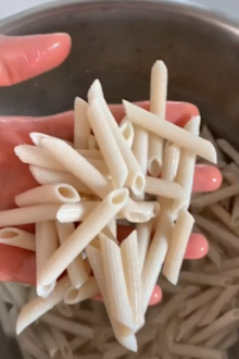 Pasta cooking hack