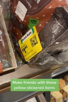 Woolies yellow stickers sales items