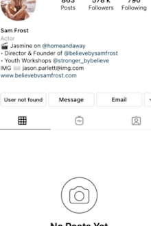 Sam frost deactivates IG after anti-vax video