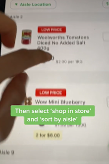 Woolworths employee reveals quick and easy hack.
