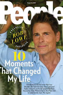 PEOPLE Rob lowe cover story