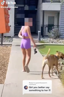 fitness influencer stolen package