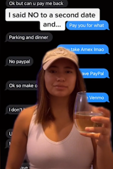TikTok user Kyle Estella has gone viral after sharing shocking text messages 