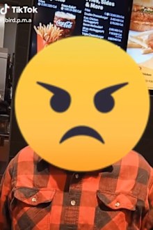 McDonald's customer fries upside down refund manager confrontation