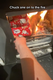Dad's 'traumatising' Christmas presents prank on kids comes under fire.