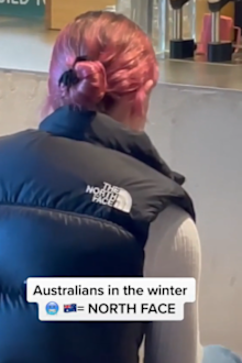 British influencer pokes fun at Aussies' odd winter fashion trend.