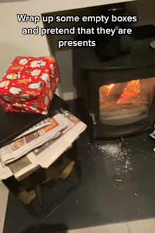 Dad's 'traumatising' Christmas presents prank on kids comes under fire.