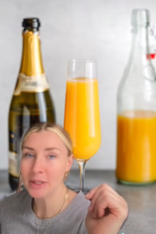 Flight attendant explains what a mimosa drink order says about you.