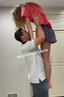 Mother defends "controversial" video of her husband and nanny dancing after TikTok users call it "grounds for divorce"