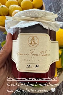 American Riviera Orchard jam Meghan Markle